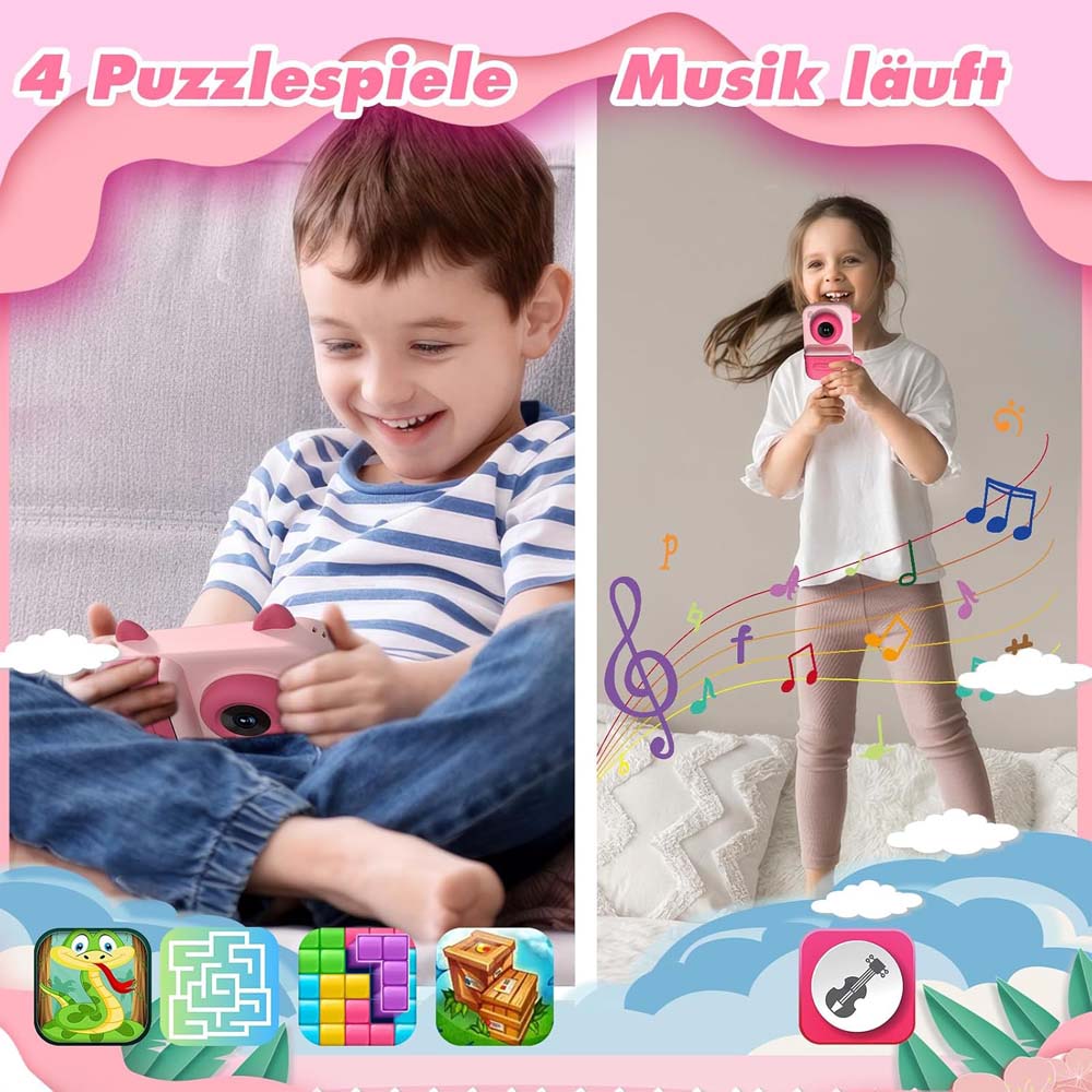 Kids Instant Camera 1080P Digital Camera