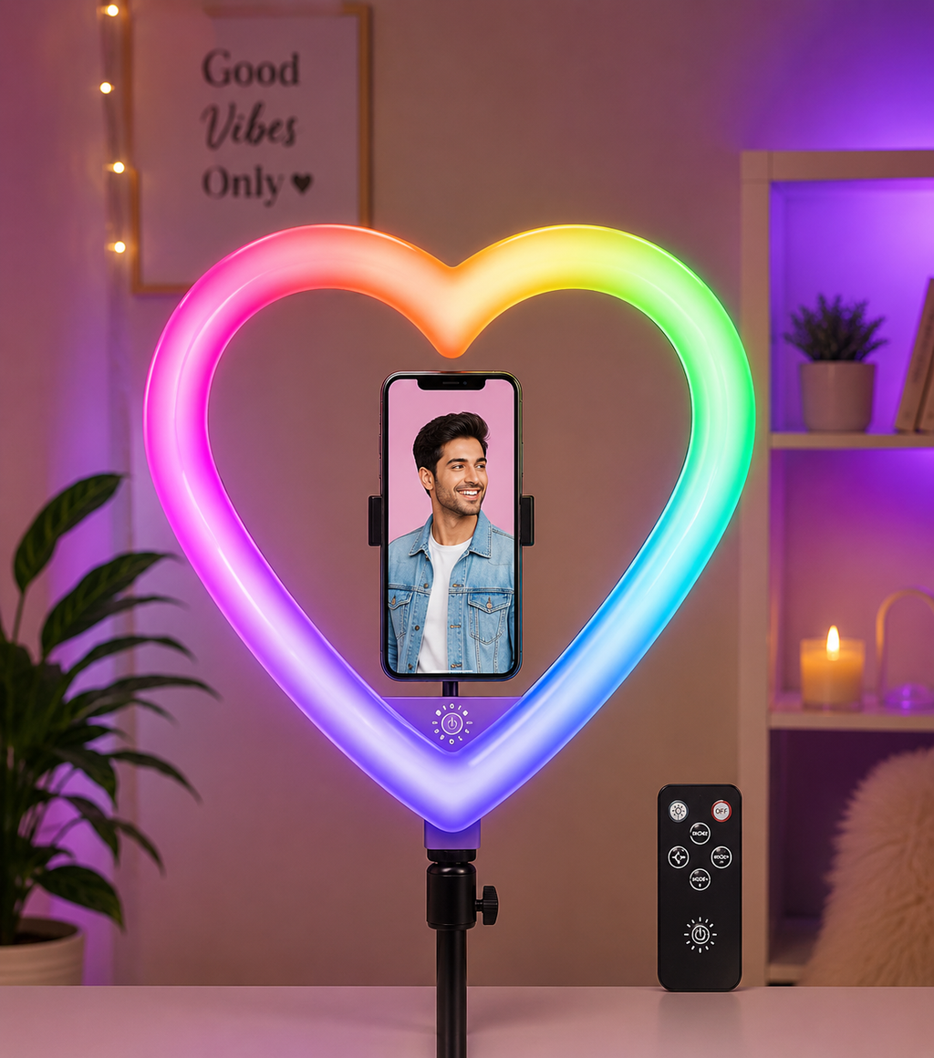 JM26-10 RGB LED Heart