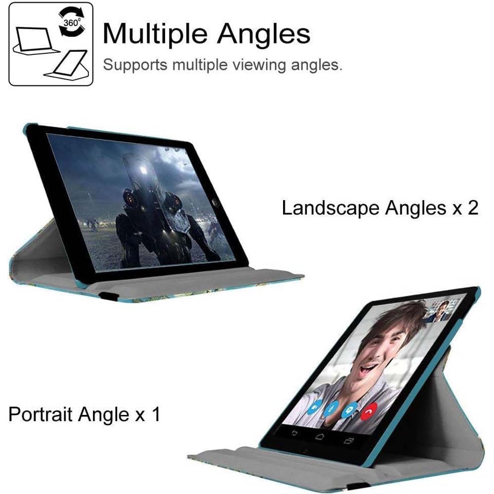 360° Rotating Stand Case for iPad 2/3/4