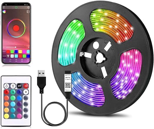 5m Bluetooth LED Strip with USB RGB