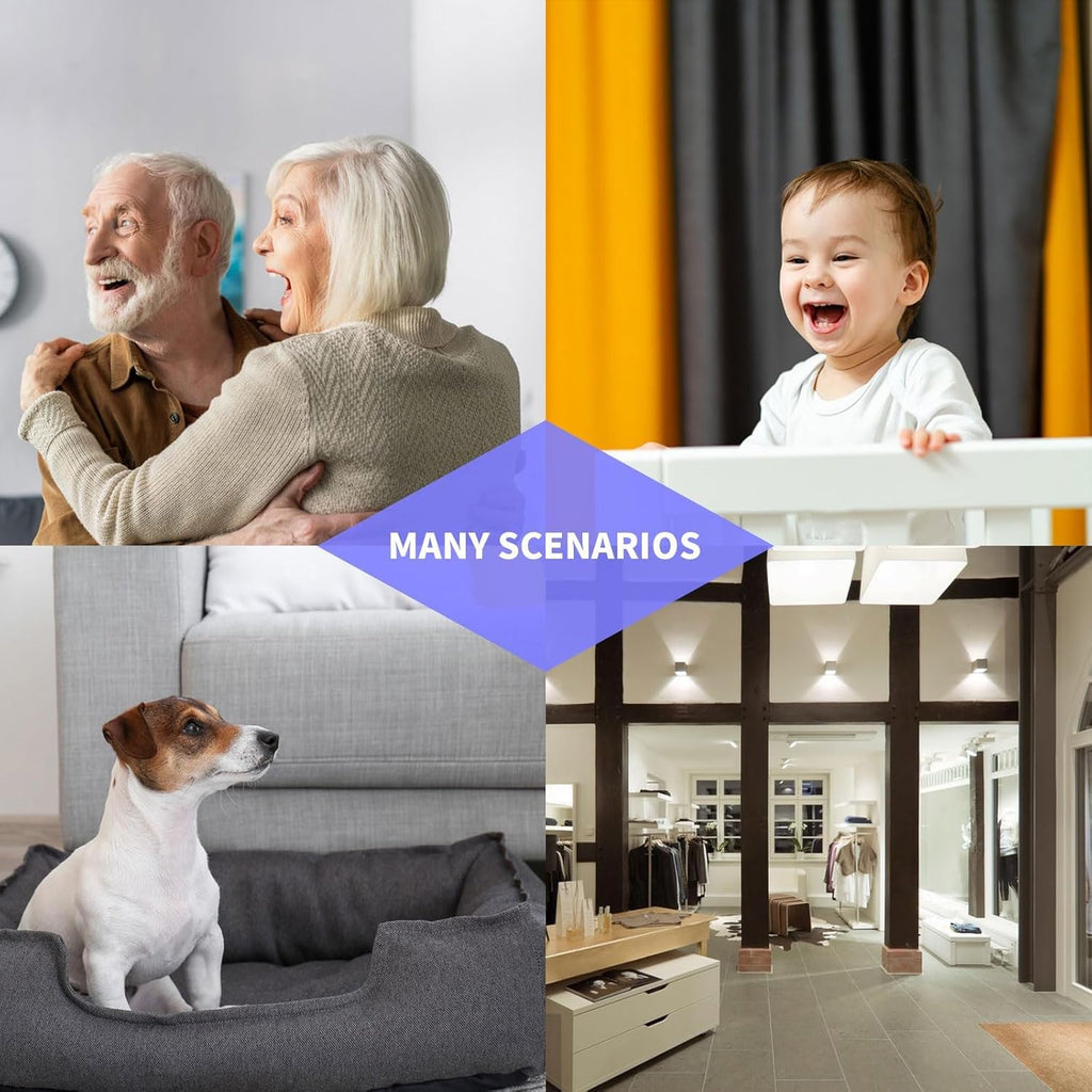 4K HD Indoor Security Camera 360° Pet