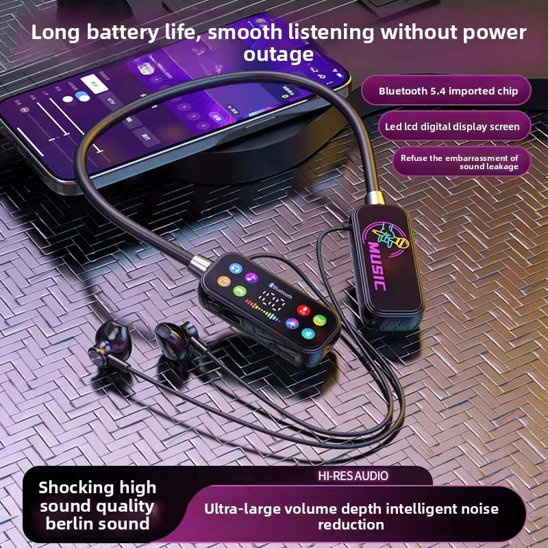 T200 Wireless Neckband Earphones