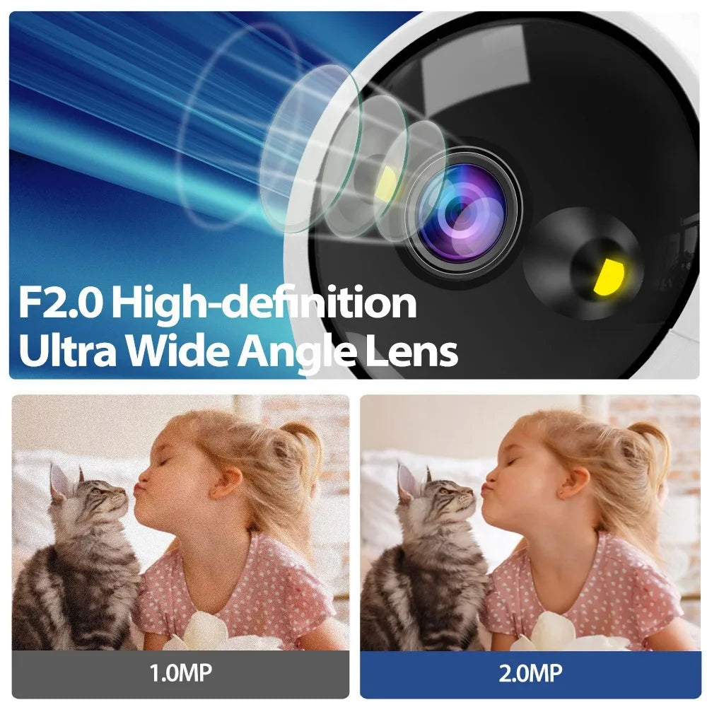 4K 6MP Smart PTZ IP Camera with AI Human