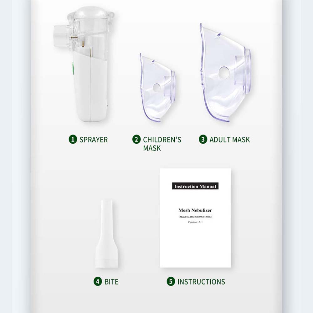 GK-101 Portable Mini Vaporizer. 3-mode handheld nebulizer