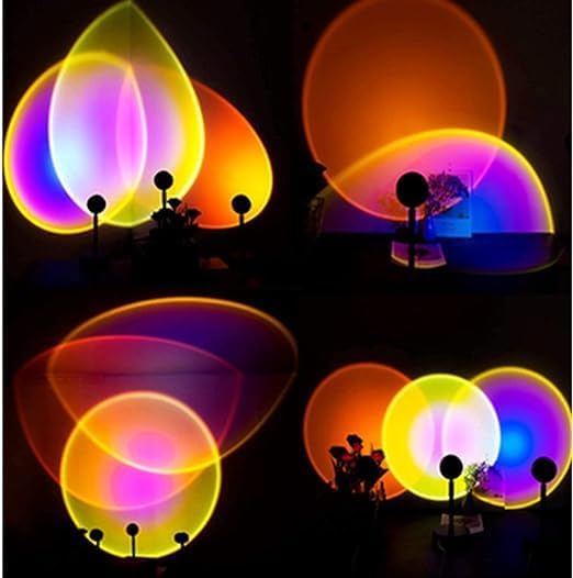 180° Rotatable & USB Rechargeable Sunset