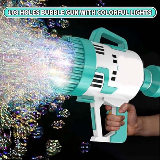 108 Holes Bubble Machine Gun