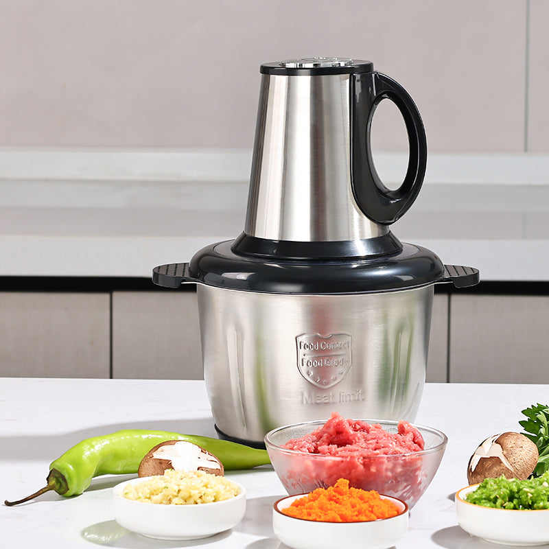 Stainless Steel Electric Blender & Meat Grinder