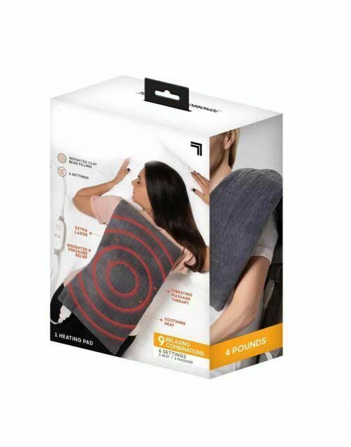 Heat Massaging Weighted Heating Pad