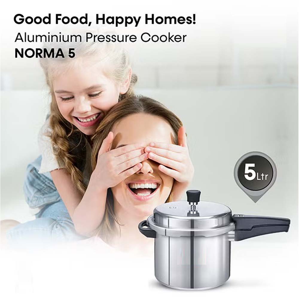 7.5 Liter Pressure Cooker with Outer Lid