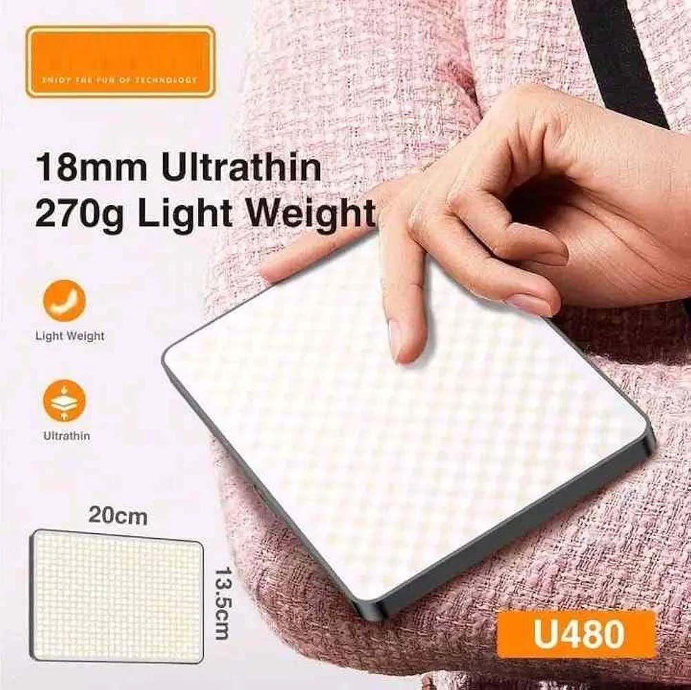 U480 LED Video Light 5000mAh