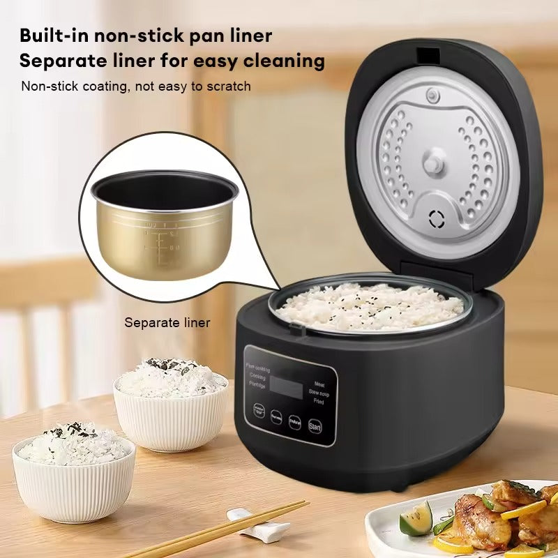 3L Smart Rice Cooker with Steamer