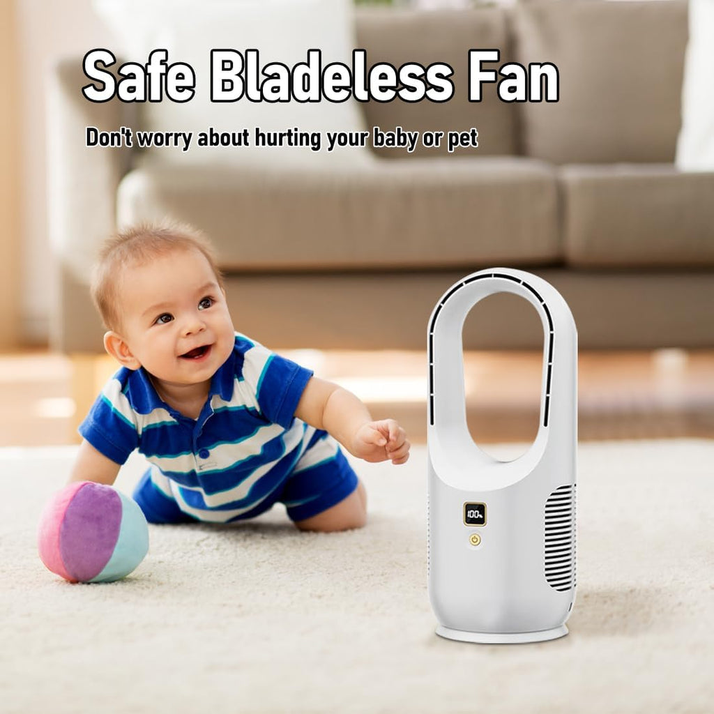 Intelligent Bladeless Tower Fan