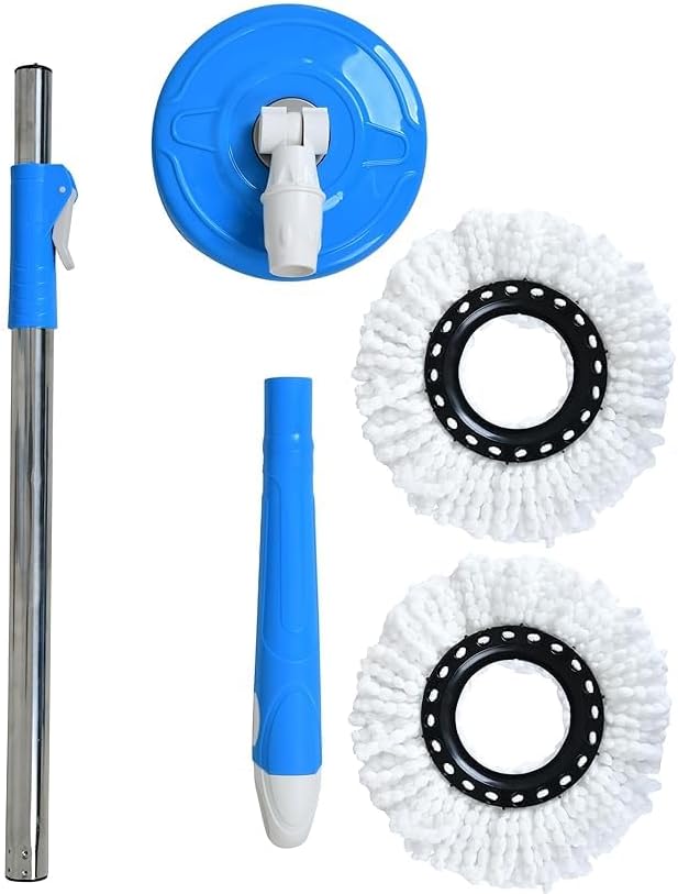 Rotate Stainless Steel Wringer Spin Mop