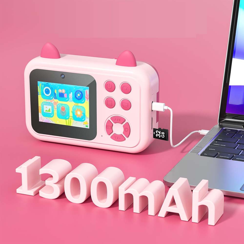 Kids Instant Camera 1080P Digital Camera
