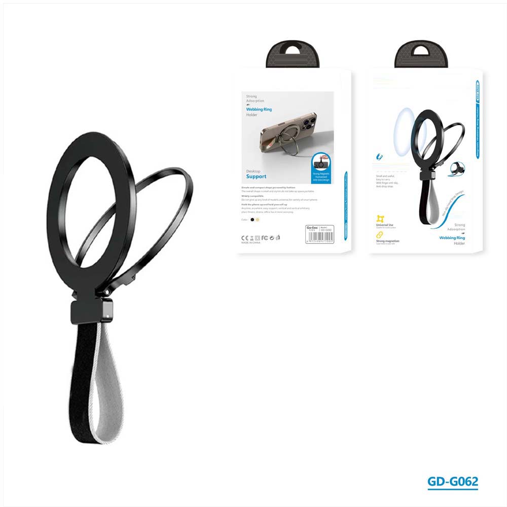GD-G062 2-in-1 Finger Ring Stand