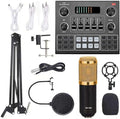 Elite V9 Sound Card & BM800 Pro Microphone