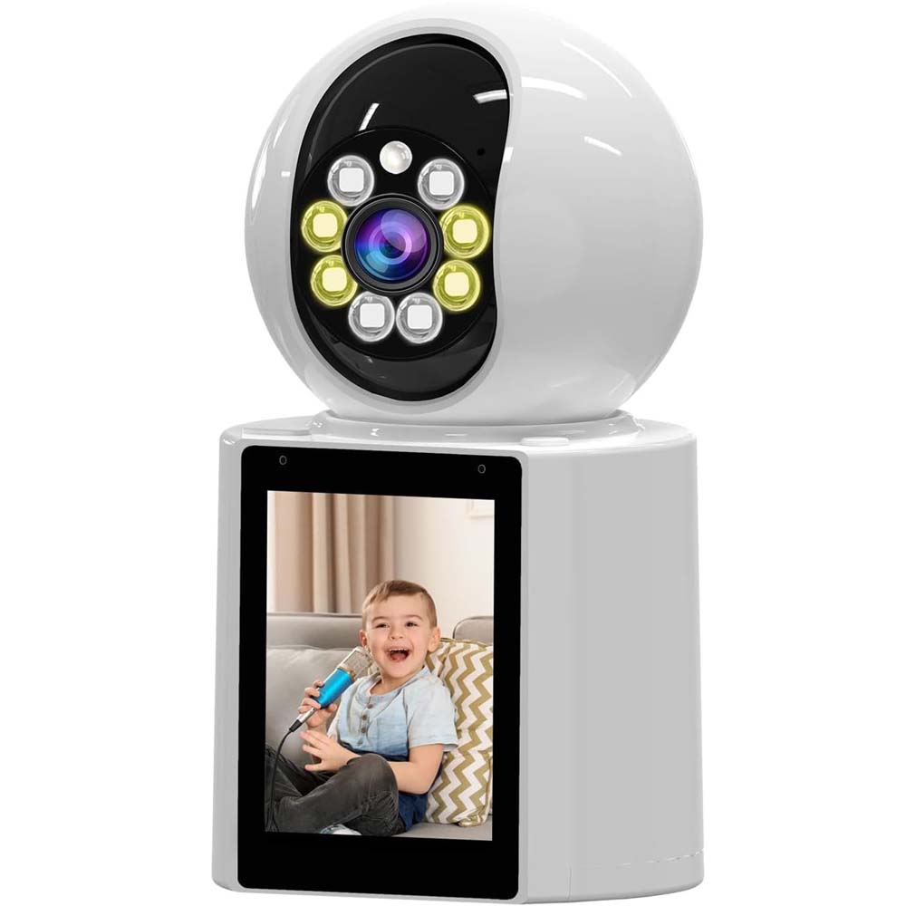 4K HD Indoor Security Camera 360° Pet