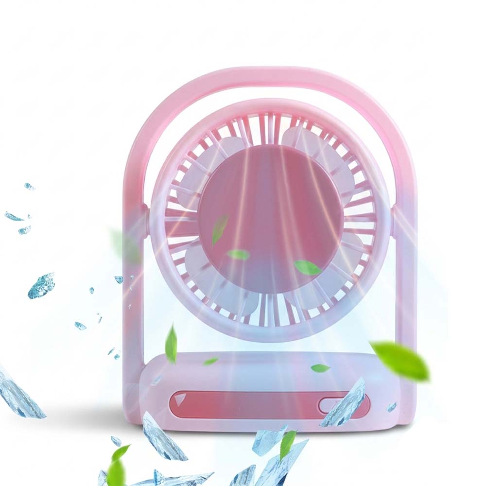 Portable 3-Speed Rechargeable Clip Fan