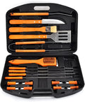 BBQ Tool Set 18-Piece | Stainless Steel