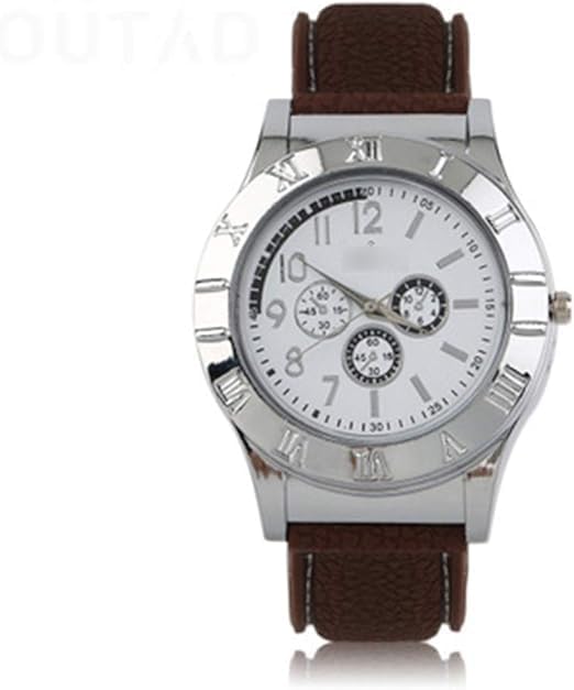 Men's Casual Sports Silicone Quartz Watch