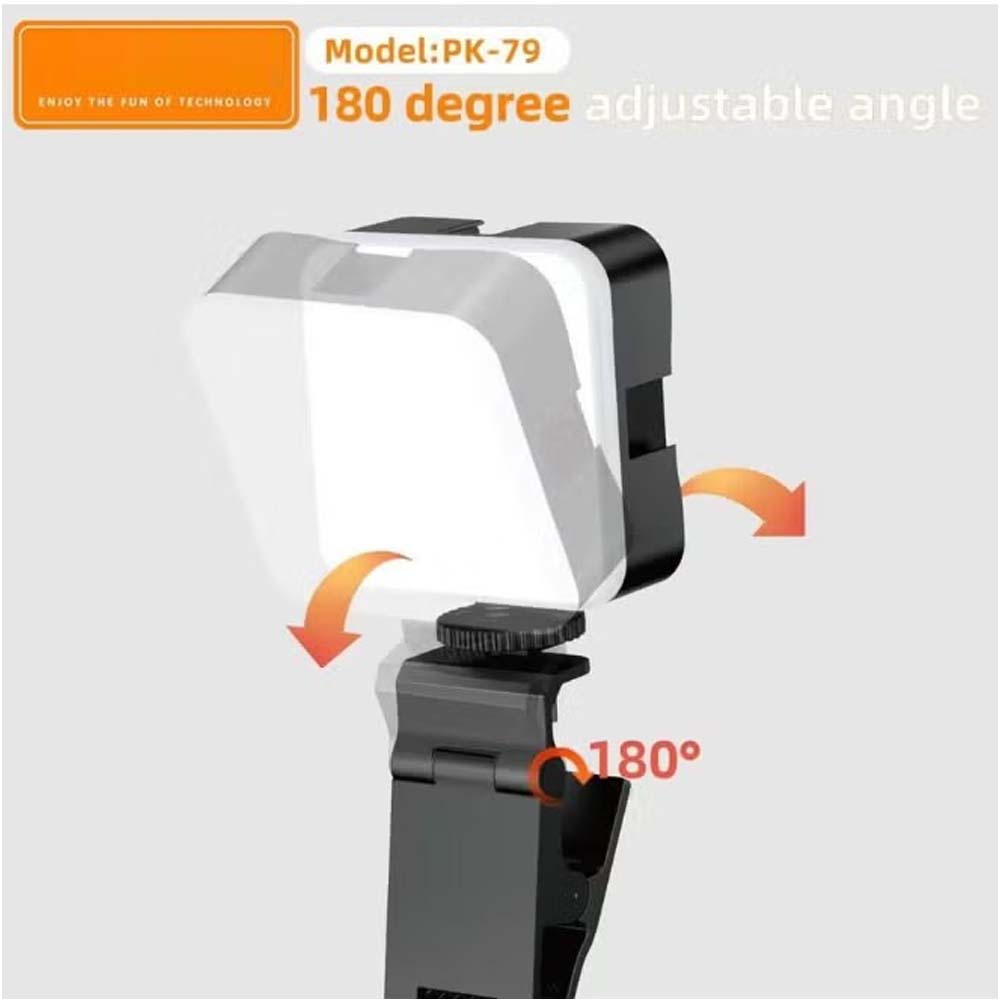 PK79 Mini LED Video Light 6000K Dimmable
