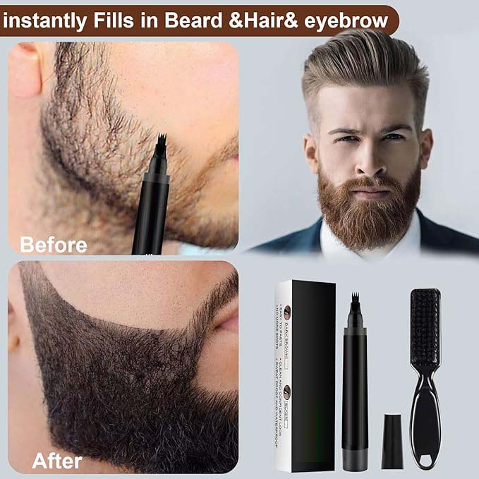 Waterproof Beard Filler Pen Kit