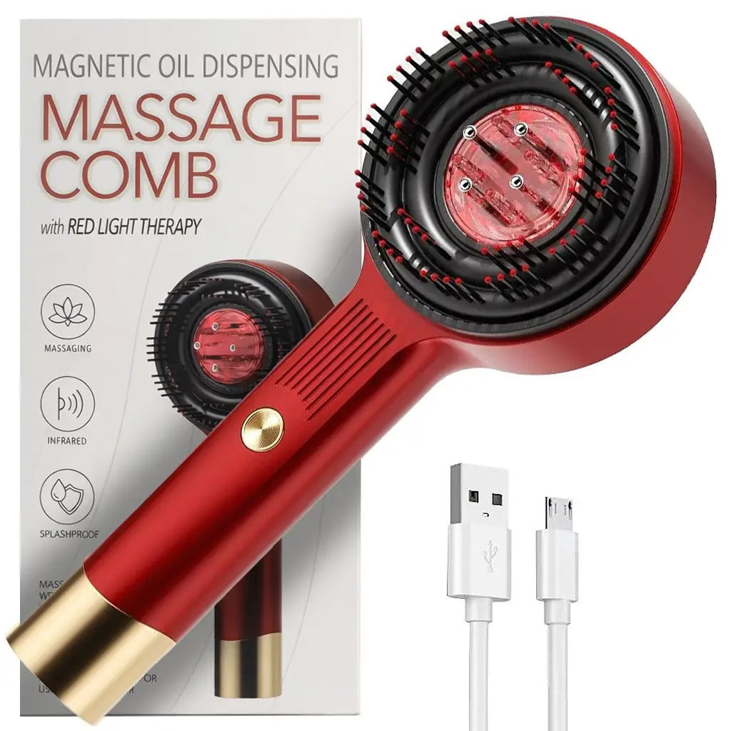 Red Infrared Scalp Massager Comb