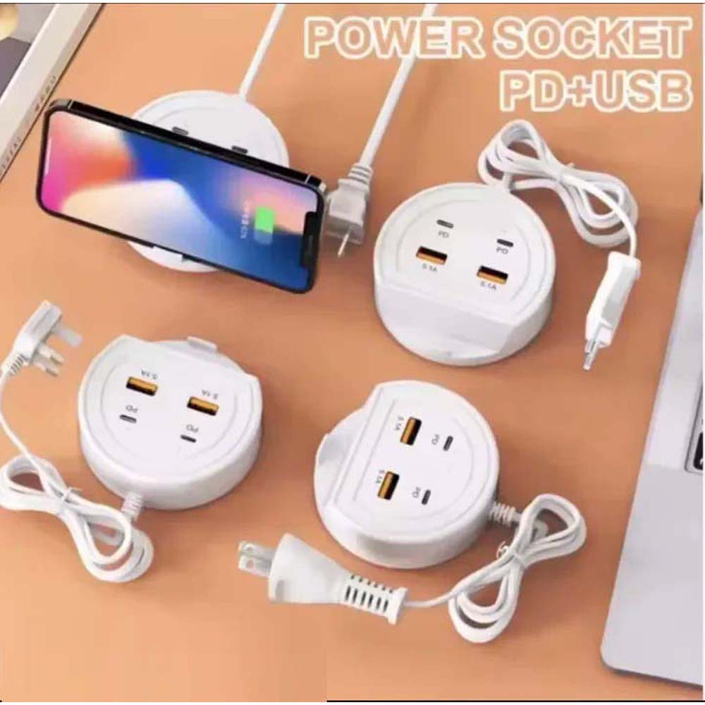 Quick Charge 5.1A Charger with Dual PD+USB