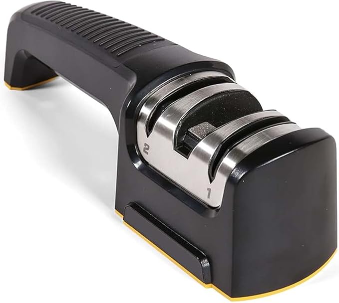 Compact Pull-Through Kitchen Knife