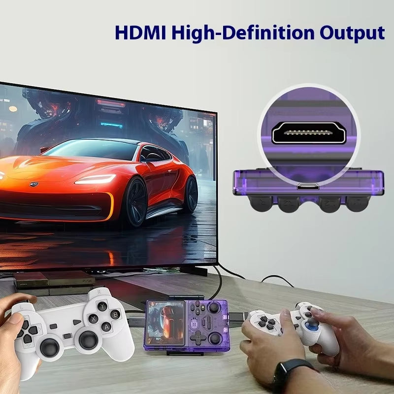 M18 Pro Portable Retro Game Console with 3.5-Inch Display