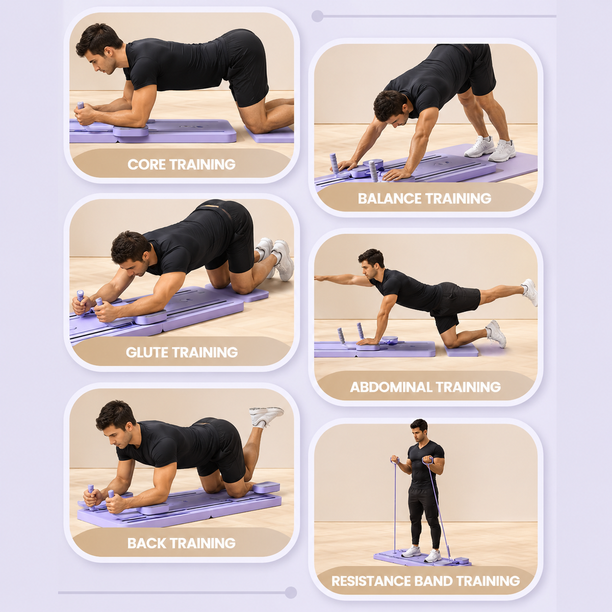 Versatile Upper Body Fitness Board
