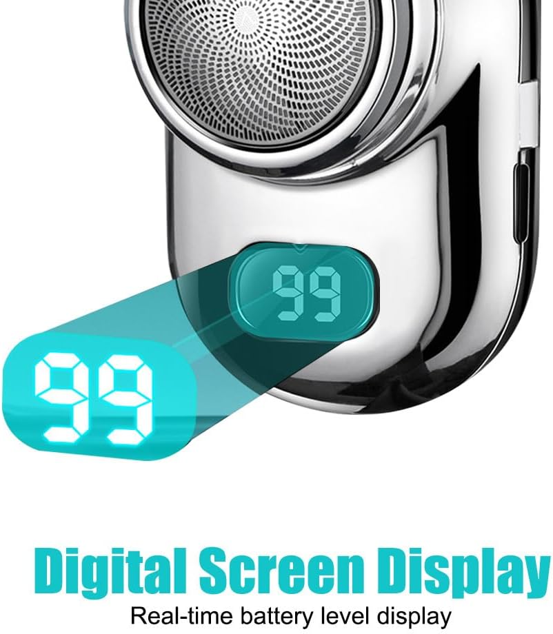 Fast Charging Digital Display Mini Shaver