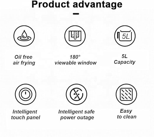 2400W Air Fryer | Powerful Cooking