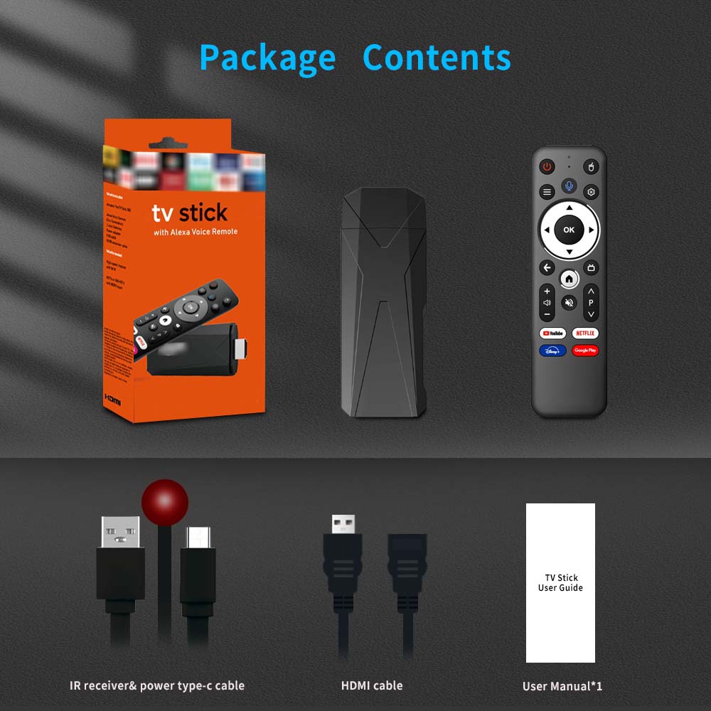 Universal TV Stick with Alcatel Voice Remote
