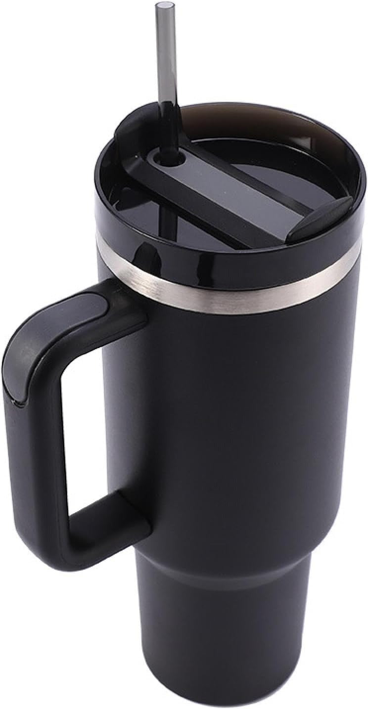 Stainless Steel Vacuum Mug with Screw Lid