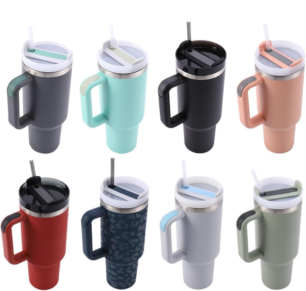 Stainless Steel Vacuum Mug with Screw Lid