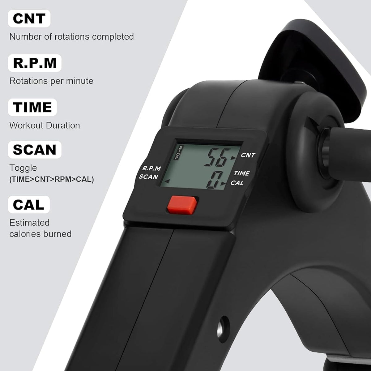 Mini Exercise Bike | Compact Arm and Leg